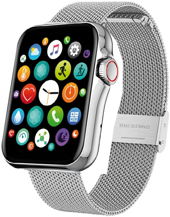 Smarty 2.0 Ezüst Színű Okosóra, SW028E02 1 Smarty 2.0 Ezüst Színű Okosóra, SW028E02
