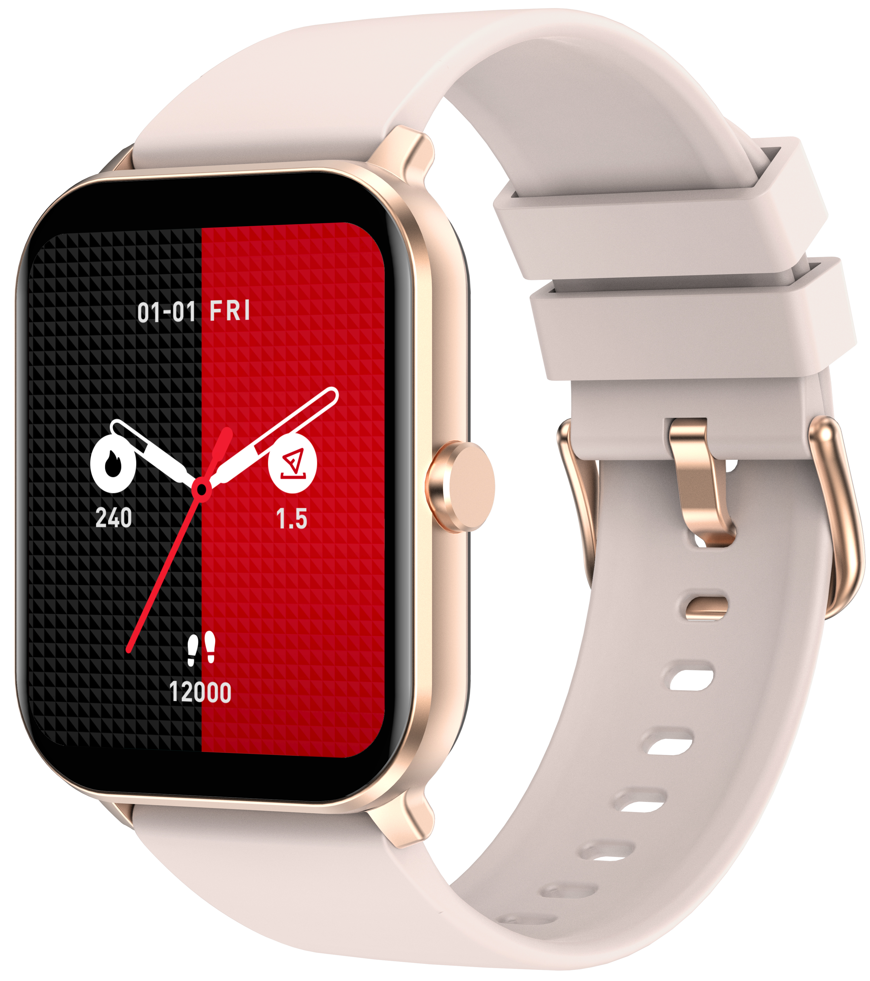 Smarty 2.0 Rózsaszín Színű Okosóra, SW034D 1 Smarty 2.0 Rózsaszín Színű Okosóra, SW034D
