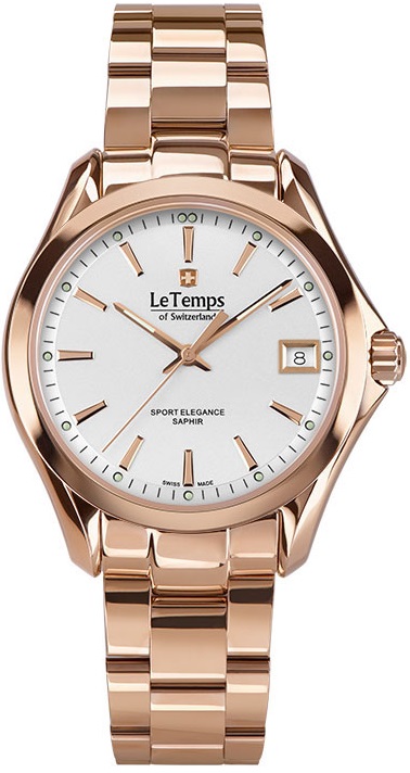 Le Temps Rózsaarany Színű Női karóra, Sport Elegance LT1030.51BD02