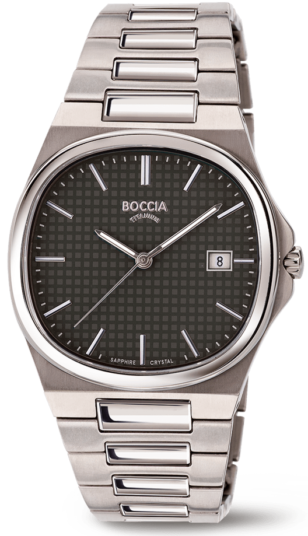 Boccia Ezüst Színű Férfi karóra, 3657-04