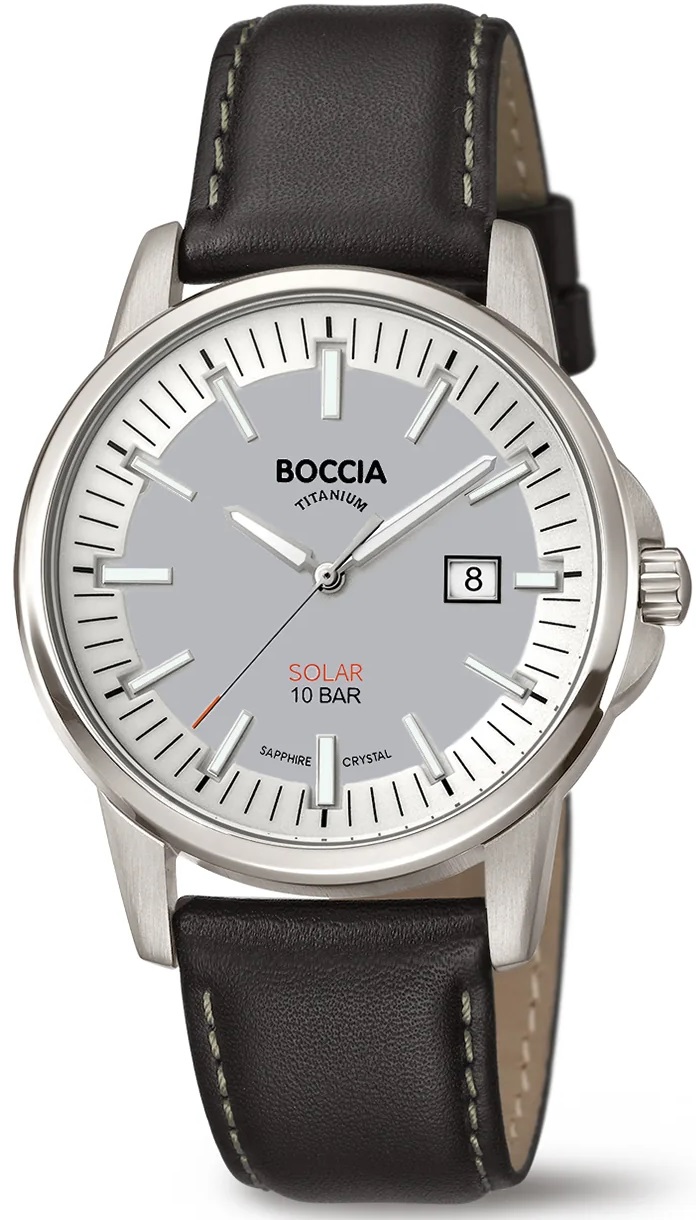 Boccia Fekete Színű Férfi karóra, 3643-01
