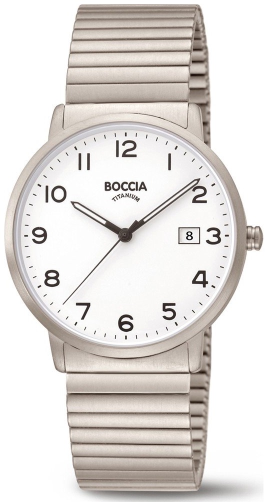 Boccia Ezüst Színű Férfi karóra, 3660-01