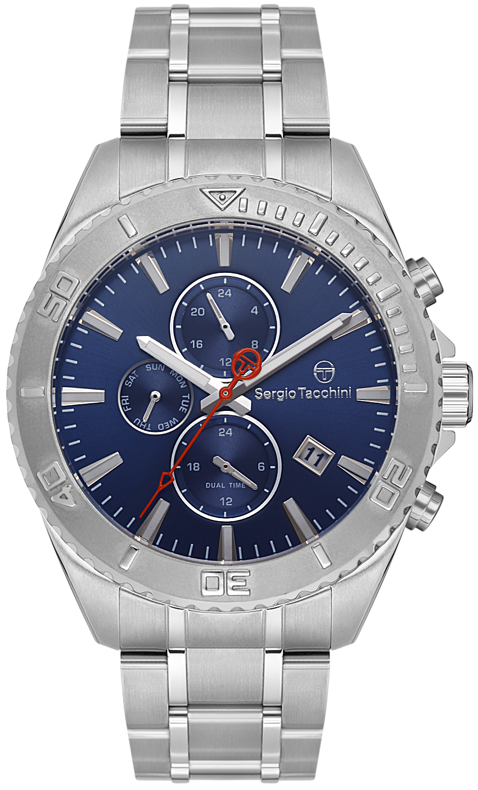 Sergio Tacchini Ezüst Színű Férfi karóra, ST.1.10375-3