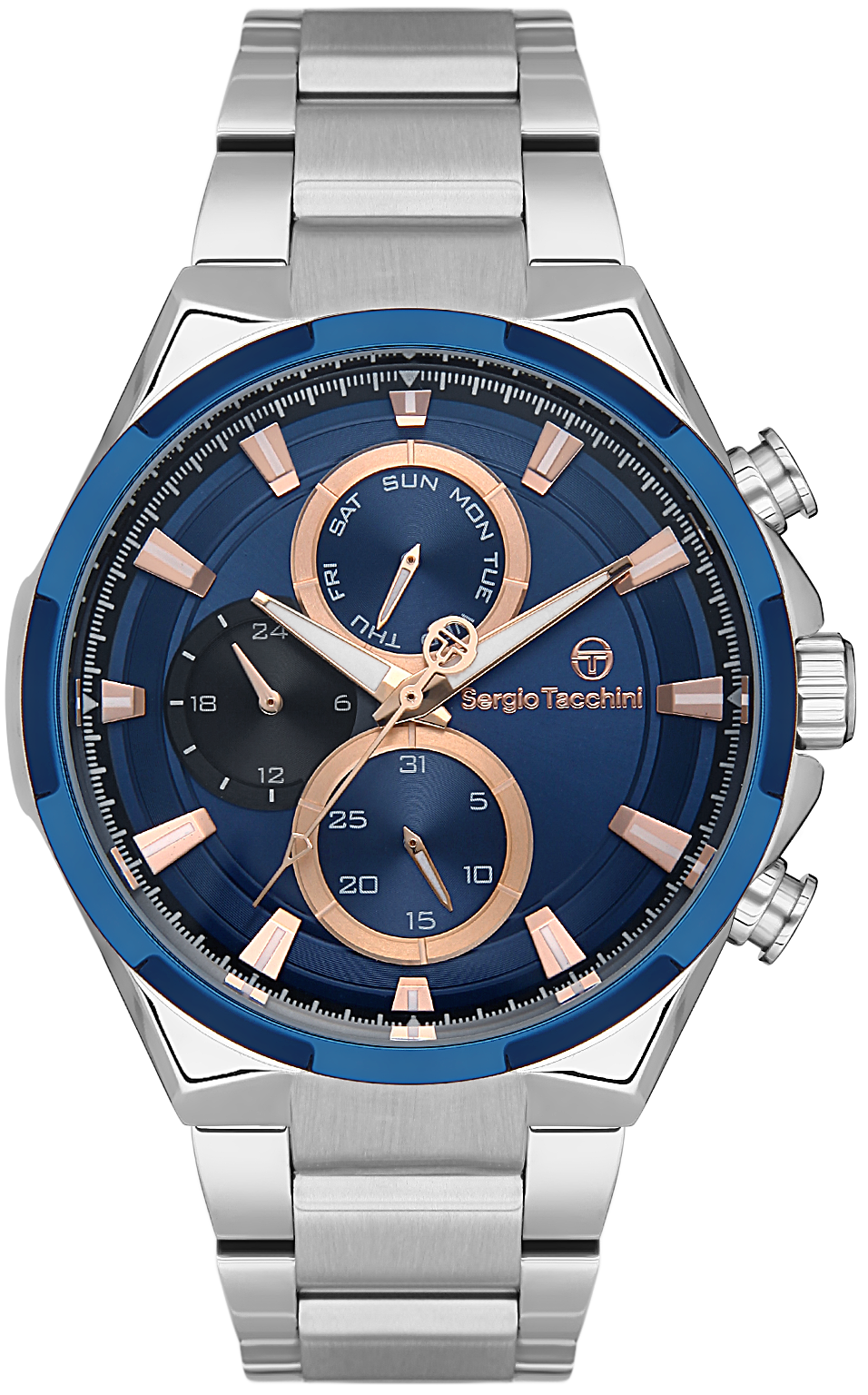 Sergio Tacchini Ezüst Színű Férfi karóra, ST.1.10395-4