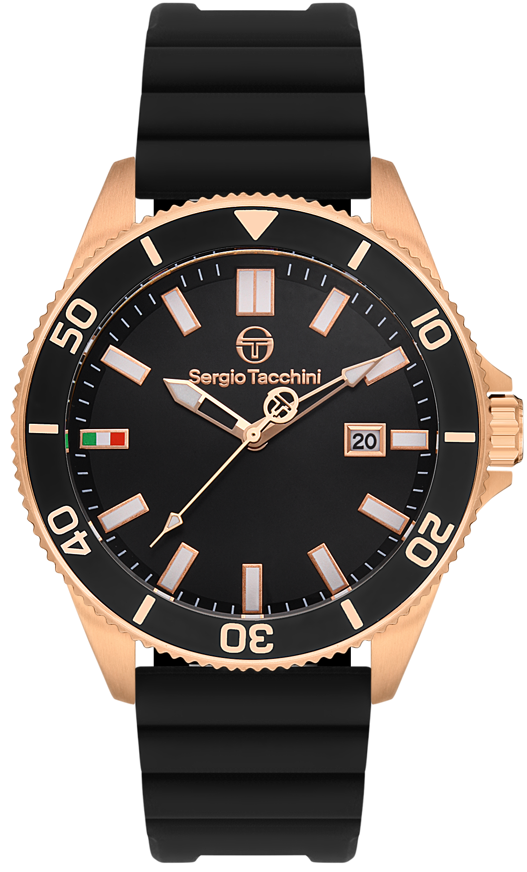 Sergio Tacchini Fekete Színű Férfi karóra, ST.1.10382-4