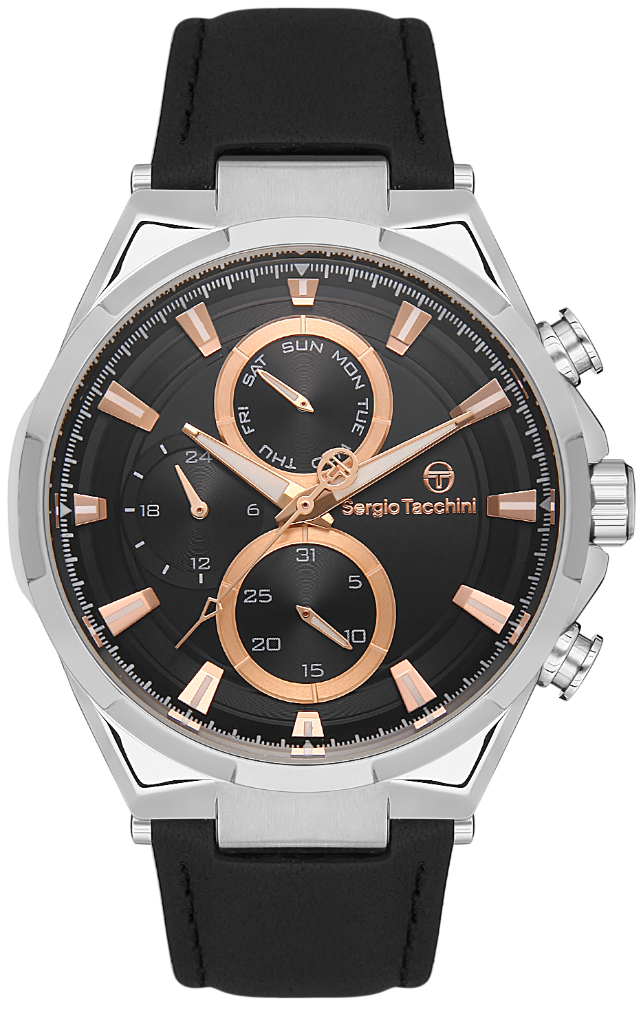 Sergio Tacchini Fekete Színű Férfi karóra, ST.1.10396-1