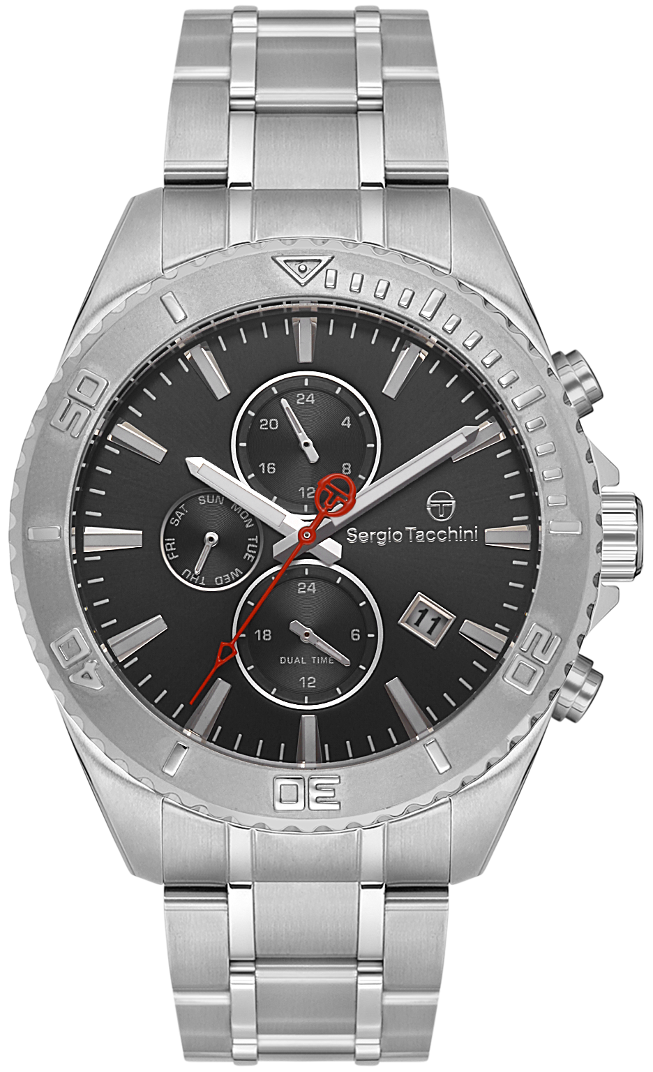 Sergio Tacchini Ezüst Színű Férfi karóra, ST.1.10375-2