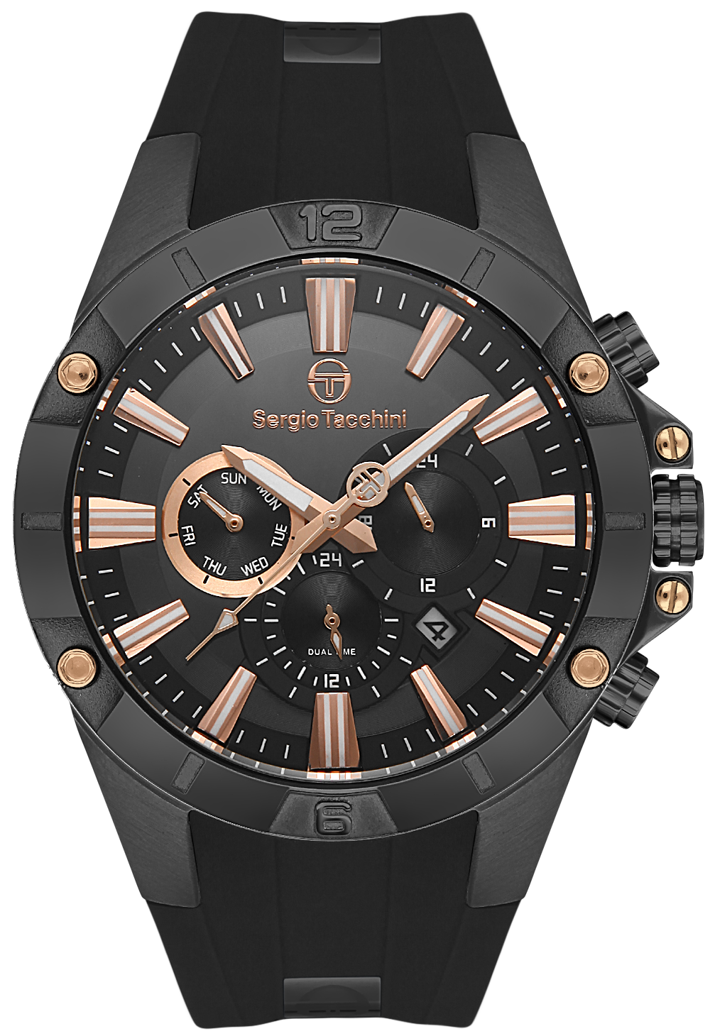 Sergio Tacchini Fekete Színű Férfi karóra, ST.1.10364-3