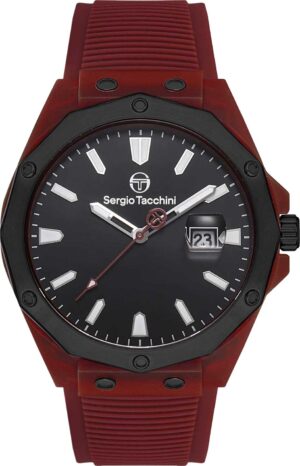Sergio Tacchini Bordó Színű Férfi karóra, ST.1.10197-5
