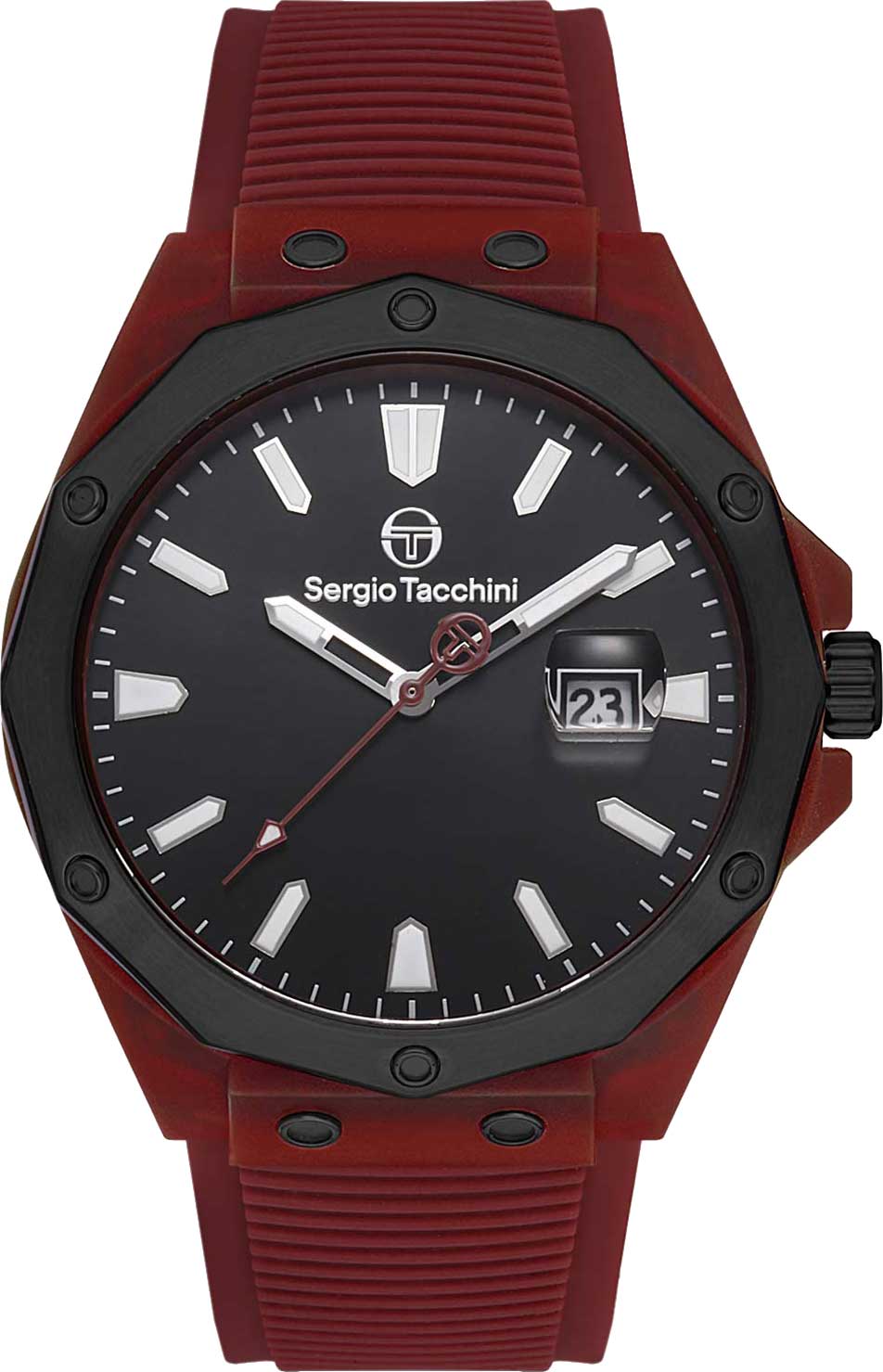 Sergio Tacchini Bordó Színű Férfi karóra, ST.1.10197-5 1 Sergio Tacchini Bordó Színű Férfi karóra, ST.1.10197-5