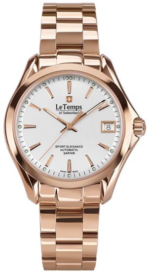Le Temps Rózsaarany Színű Női karóra, Sport Elegance LT1033.51BD02