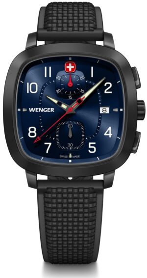 Wenger Fekete Színű Férfi karóra, Vintage Sport Chrono 01.1933.113