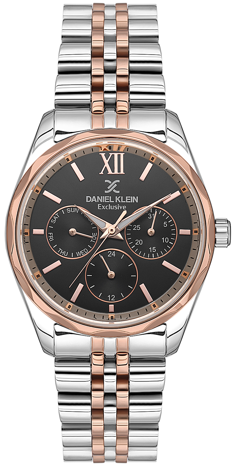 Daniel Klein Ezüst-rózsaarany Színű Női karóra, Exclusive DK.1.13588-5 1 Daniel Klein Ezüst-rózsaarany Színű Női karóra, Exclusive DK.1.13588-5