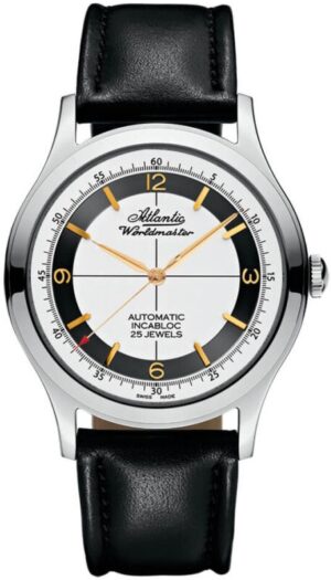 Atlantic Fekete Színű Férfi karóra, Worldmaster Original Automatic 53754.41.25G
