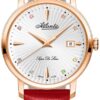 Atlantic Piros Színű Női karóra, Super De Luxe Precious Stones 29355.44.29LRD