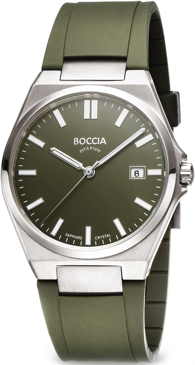 Boccia Titanium Zöld Színű Férfi karóra, 3667-02 1 Boccia Titanium Zöld Színű Férfi karóra, 3667-02