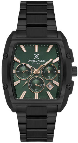 Daniel Klein Fekete Színű Férfi karóra, Exclusive DK.1.13801-4