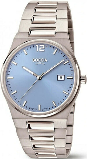 Boccia Titanium Ezüst Színű Férfi karóra, 3661-01