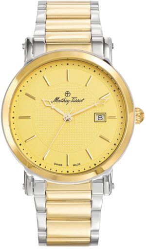 Mathey-Tissot Arany-ezüst bicolor Színű Férfi karóra, City Metal HB611251MBDI