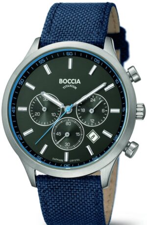 Boccia Sötétkék Színű Férfi karóra, 3750-02