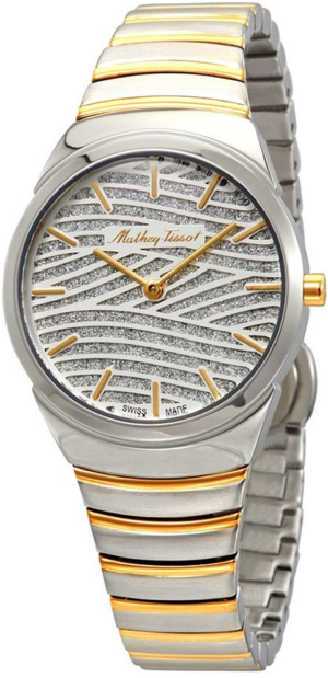 Mathey-Tissot Ezüst-arany bicolor Színű Női karóra, Mandy D1091BIS