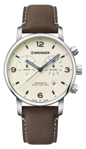 Wenger Barna Színű Férfi karóra, Urban Metropolitan Chrono 01.1743.111