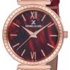 Daniel Klein Bordó Színű Női karóra, Premium DK12071-7