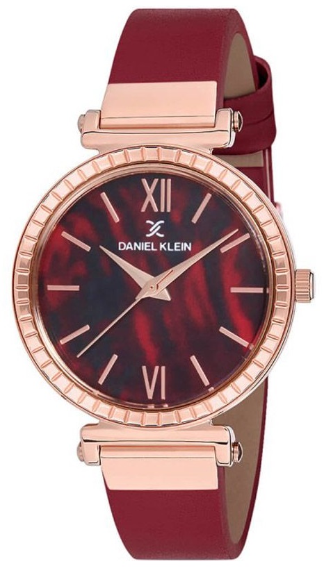 Daniel Klein Bordó Színű Női karóra, Premium DK12071-7 1 Daniel Klein Bordó Színű Női karóra, Premium DK12071-7