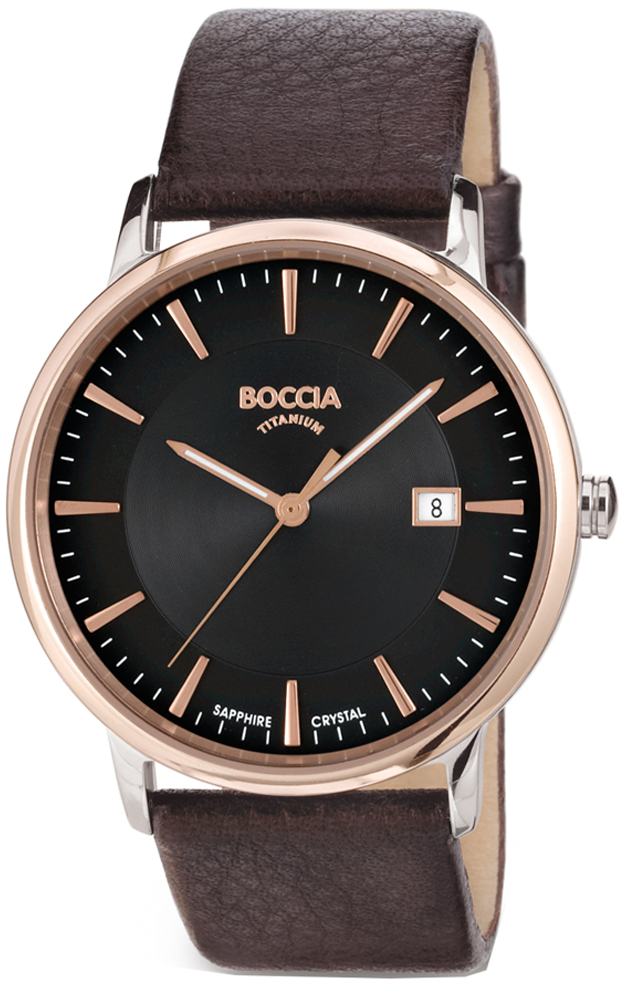 Boccia Barna Színű Férfi karóra, 3557-05 1 Boccia Barna Színű Férfi karóra, 3557-05
