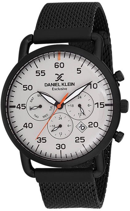 Daniel Klein Fekete Színű Férfi karóra, Exclusive DK12127-4 1 Daniel Klein Fekete Színű Férfi karóra, Exclusive DK12127-4