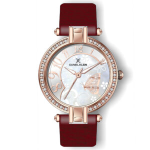 Daniel Klein Piros Színű Női karóra, Premium DK12084-7