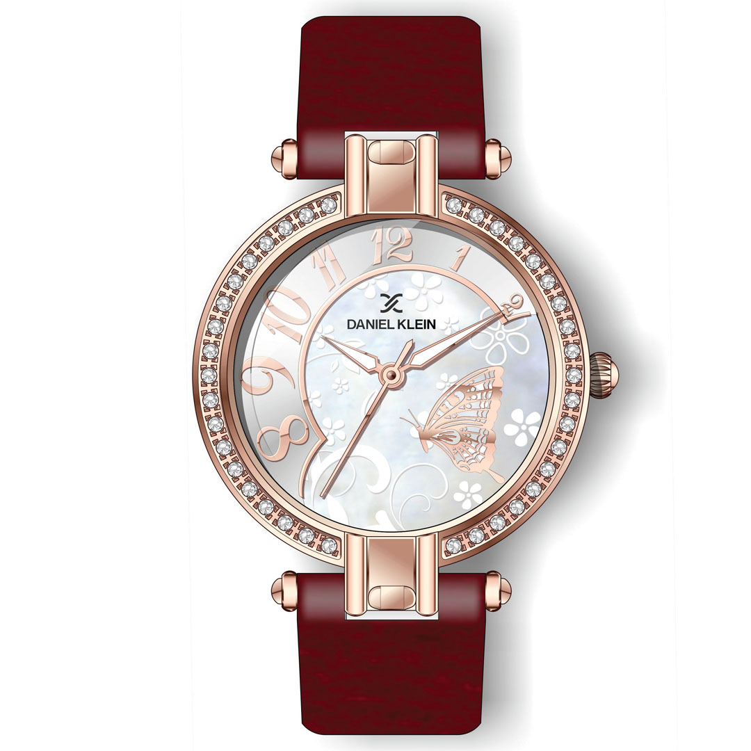Daniel Klein Piros Színű Női karóra, Premium DK12084-7 1 Daniel Klein Piros Színű Női karóra, Premium DK12084-7