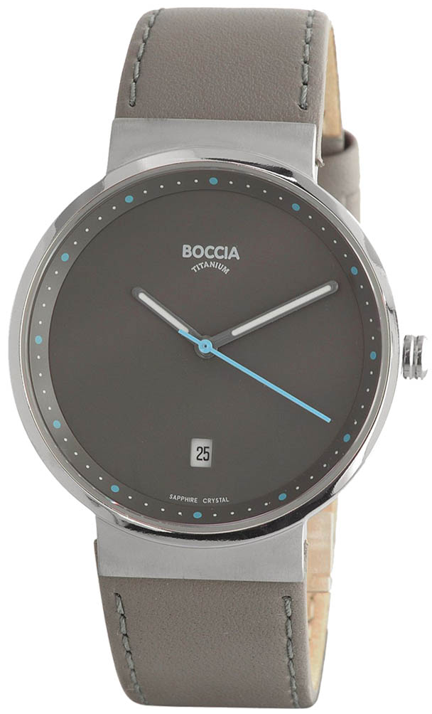 Boccia Antracit Színű Férfi karóra, 3615-03 1 Boccia Antracit Színű Férfi karóra, 3615-03