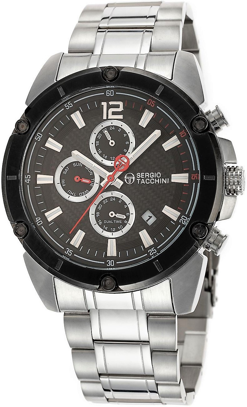 Sergio Tacchini Ezüst Színű Férfi karóra, ST.1.10006-1 1 Sergio Tacchini Ezüst Színű Férfi karóra, ST.1.10006-1