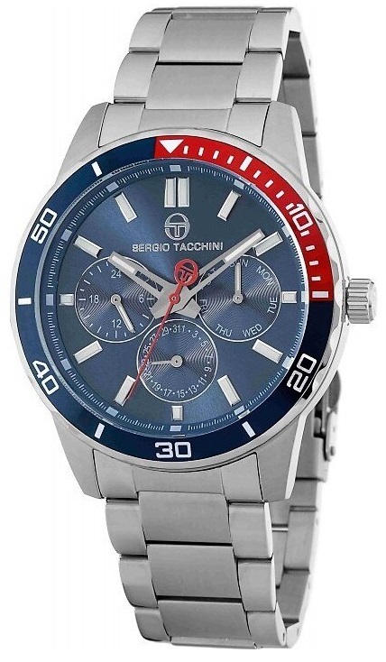 Sergio Tacchini Ezüst Színű Férfi karóra, ST.1.10014-2 1 Sergio Tacchini Ezüst Színű Férfi karóra, ST.1.10014-2