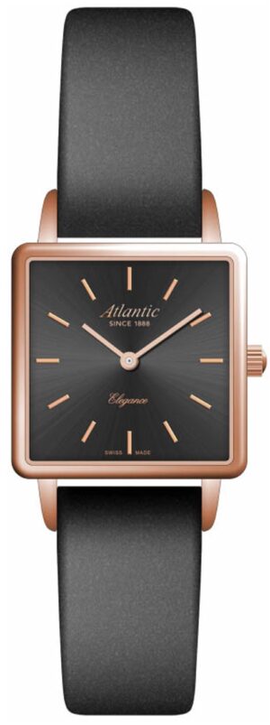 Atlantic Fekete Színű Női karóra, Elegance 29041.44.61L