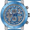Daniel Klein Kék és szürke Színű Férfi karóra, Premium DK10387-6