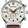 Wenger Barna Színű Férfi karóra, Attitude Chronograph 01.1543.105