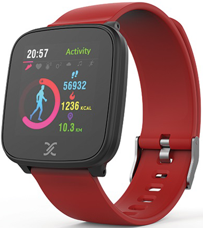 Daniel Klein Piros Színű Unisex okosóra, DW-019MINI-3 1 Daniel Klein Piros Színű Unisex okosóra, DW-019MINI-3