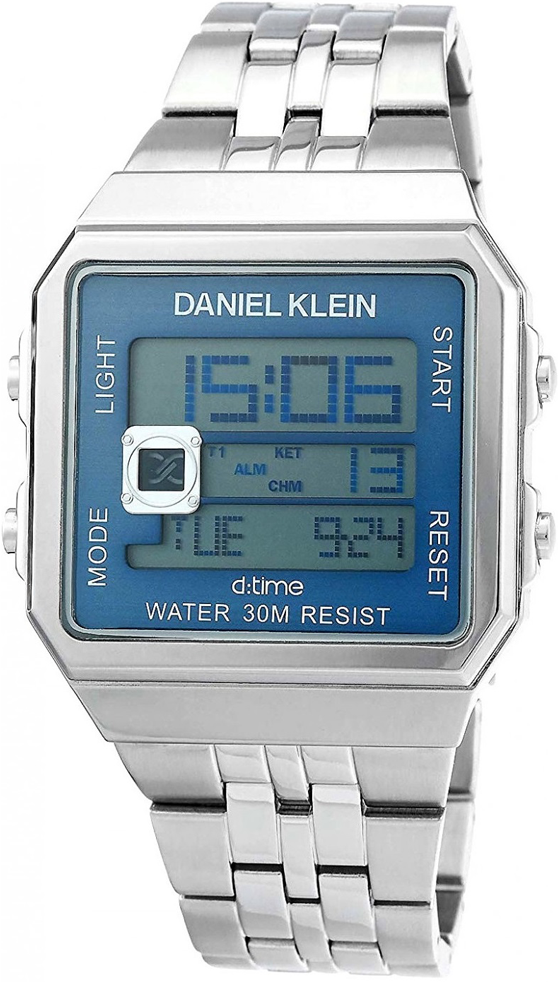 Daniel Klein Ezüst Színű Férfi karóra, DK.1.12274.3 1 Daniel Klein Ezüst Színű Férfi karóra, DK.1.12274.3