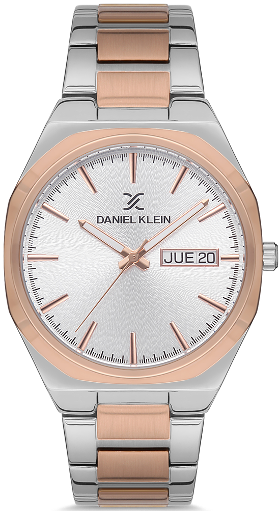 Daniel Klein Ezüst-rózsaarany Színű Férfi karóra, Premium DK.1.12584-3 1 Daniel Klein Ezüst-rózsaarany Színű Férfi karóra, Premium DK.1.12584-3