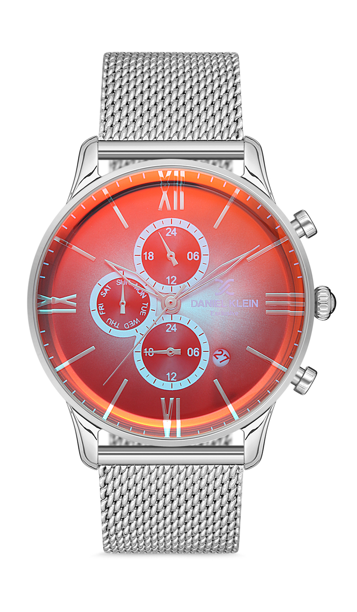 Daniel Klein Ezüst Színű Férfi karóra, Exclusive DK.1.12596-1 1 Daniel Klein Ezüst Színű Férfi karóra, Exclusive DK.1.12596-1