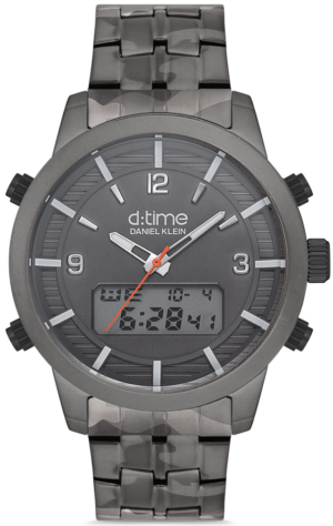 Daniel Klein Szürke Színű Férfi karóra, D-Time DK.1.12641-5