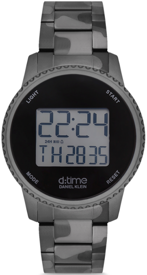 Daniel Klein Ezüst Színű Férfi karóra, D-Time DK.1.12639-6