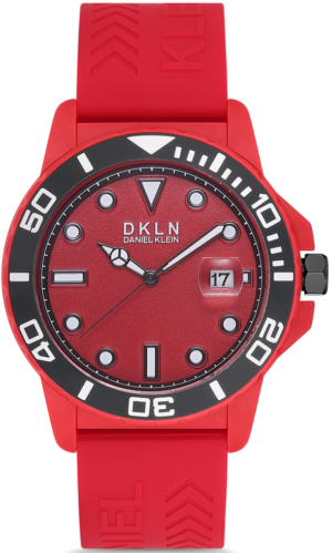 Daniel Klein Piros Színű Férfi karóra, DKLN DK.1.12647-4