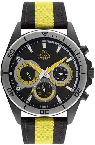Kappa Sárga-fekete bicolor Színű Férfi karóra, Turin KP-1403M-F 1 Kappa Sárga-fekete bicolor Színű Férfi karóra, Turin KP-1403M-F