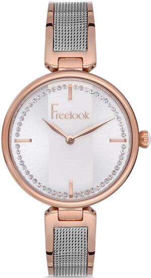 Freelook Ezüst-rózsaarany Színű Női karóra, FL.1.10161-5