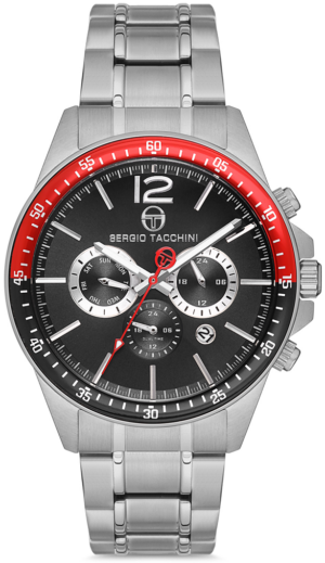 Sergio Tacchini Ezüst Színű Férfi karóra, ST.1.10121-1