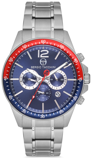 Sergio Tacchini Ezüst Színű Férfi karóra, ST.1.10121-2