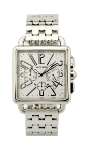 Pierre Cardin Ezüst Színű Férfi karóra, Retour Chrono PC068791005